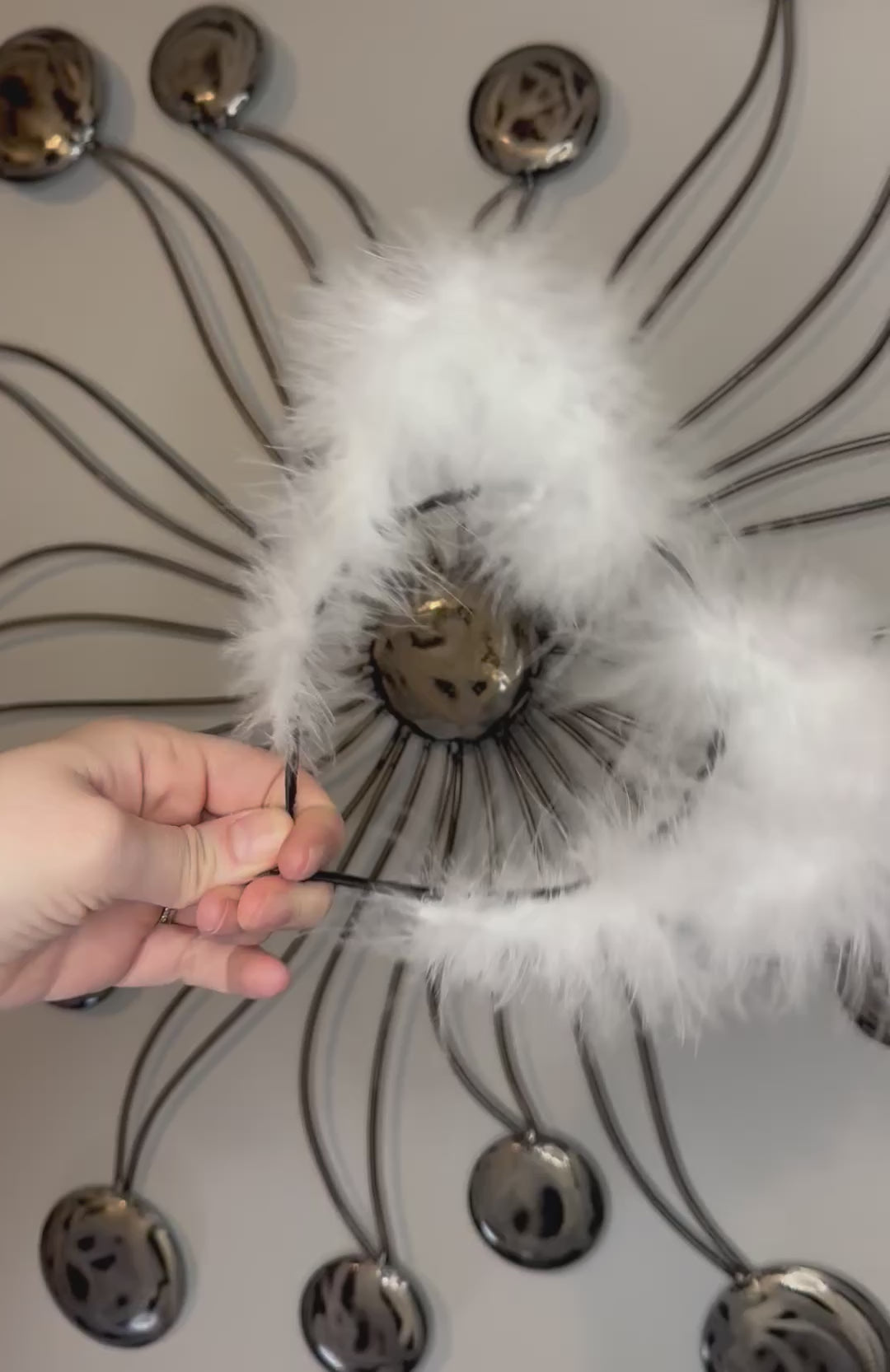 WHITE FLUFF EARS