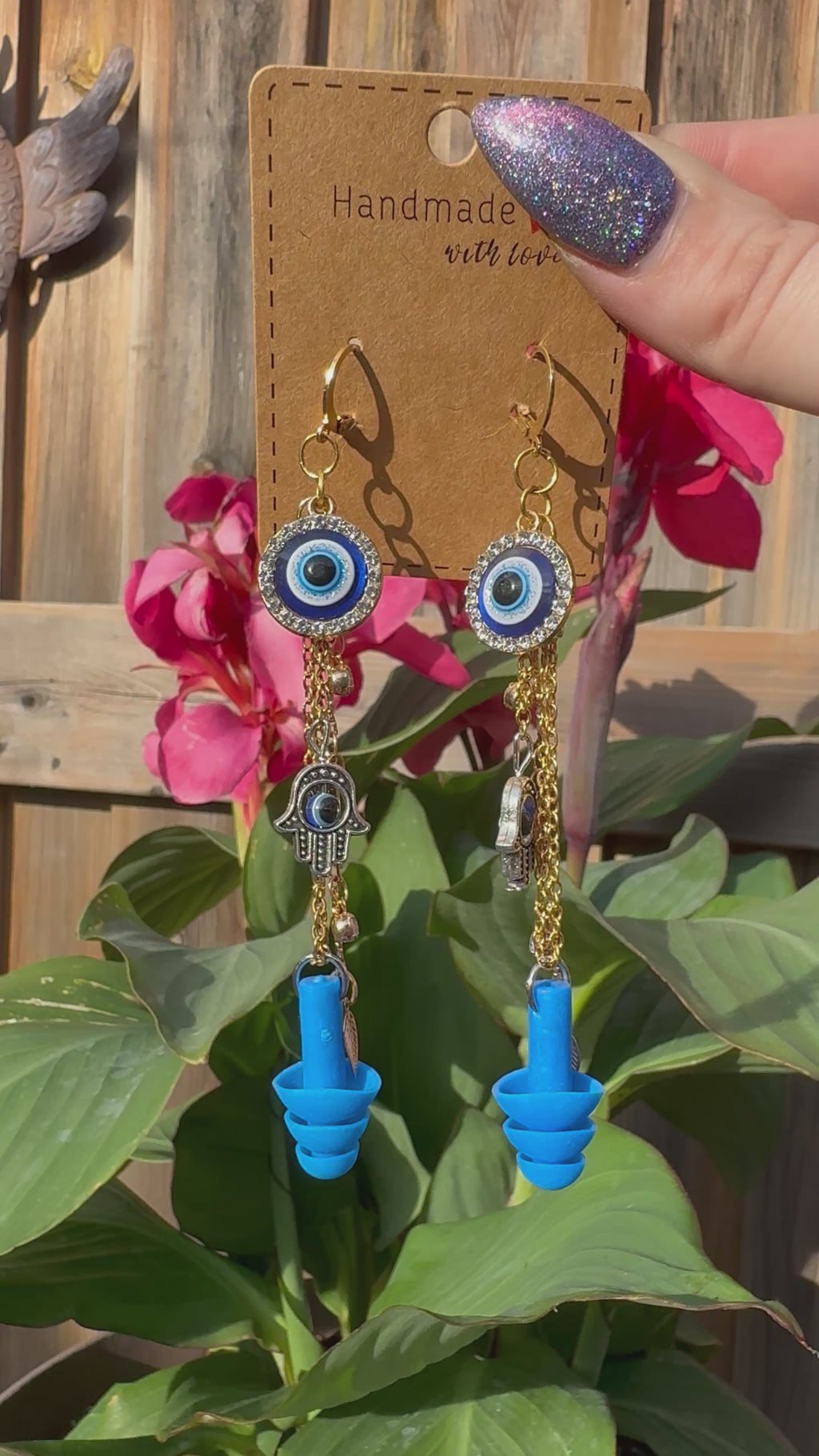 THIRD EYE EARPLUG EARRINGS